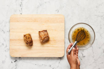 Cook Pork & Start Sauce