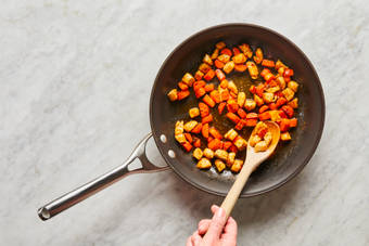 Cook Chicken & Carrots 