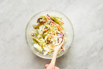 Make Coleslaw