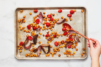 Roast Veggies & Chickpeas