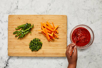 Finish Prep & Mix Sauce 