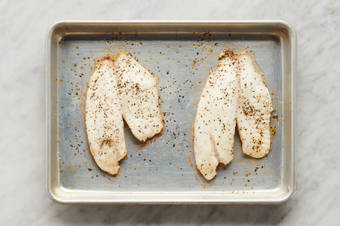 Roast Tilapia & Make Garlic-Scallion Oil