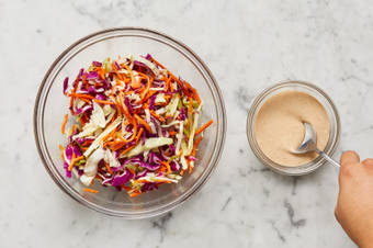 Make Slaw & Sauce