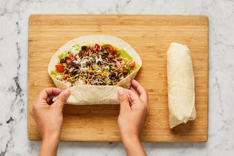 Assemble Burritos