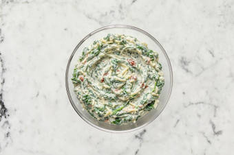Make Spinach Filling