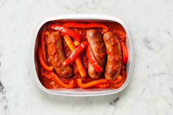 Bake Sausage & Pepper