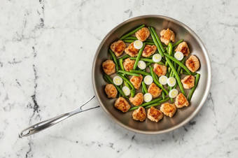 Cook Chicken & Veggies