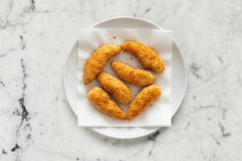 Fry Chicken & Toss Salad