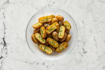 Make Salad & Finish Potatoes