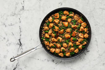 Finish Chicken & Kale