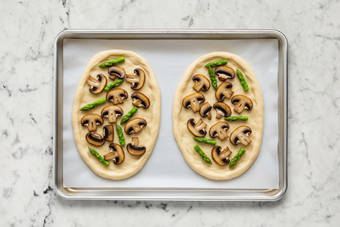 Shape & Assemble Pizzas