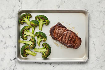 Finish Steak & Broccoli