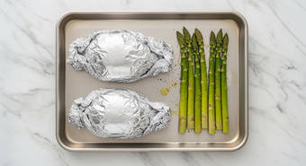 Roast Lobster & Asparagus