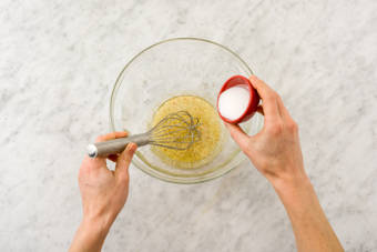 Für das Salatdressing