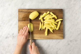 OFENPOMMES zubereiten