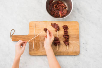 RinderSPIESSE ZUBEREITEN