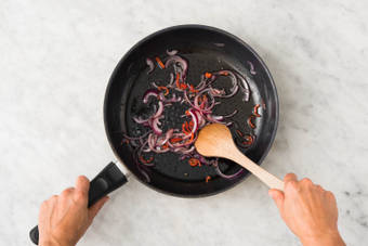 Roosteren en fruiten