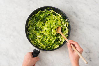 Savooiekool roerbakken