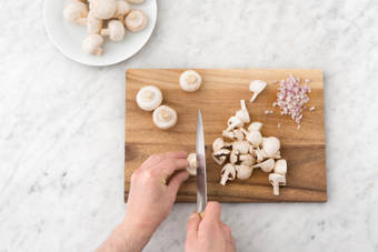 Champignons bereiden