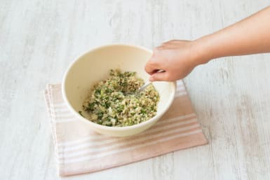 Make the quinoa salad