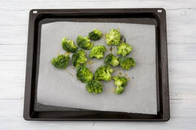 Roast the broccoli