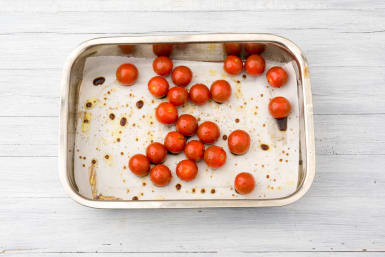 Bake the tomatoes
