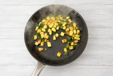 Fry your courgette