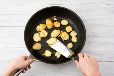 Fry your potatoes