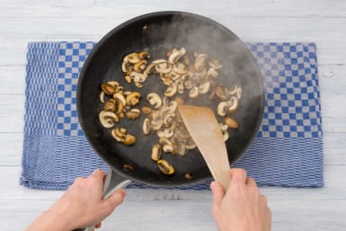 Cook your mushrooms