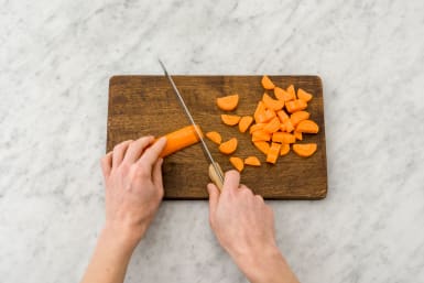 Chop your carrots