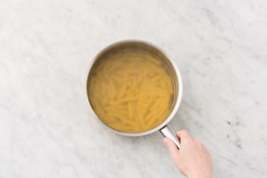 Cook the pasta