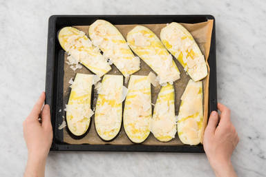 Puree De Patates Douces Et Aubergine Gratinee Recette Hellofresh