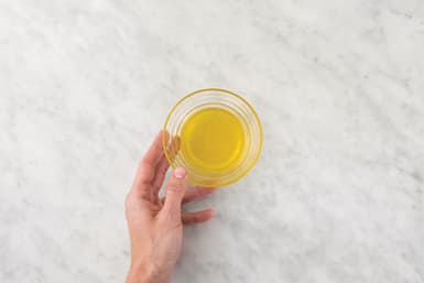 Make the lemon-honey dressing