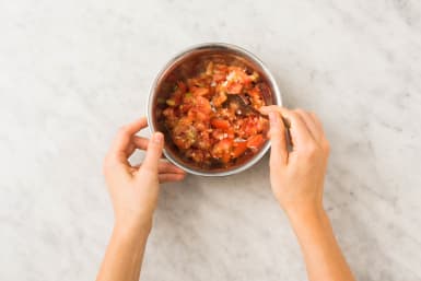 Make Tomato Salsa