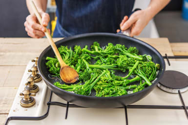Stir-Fry the Broccoli