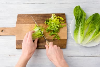 Préparer la salade