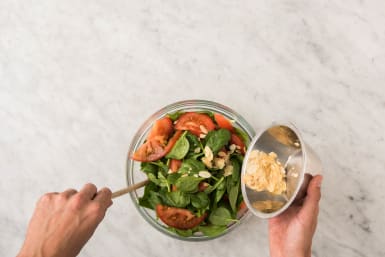 Salade maken