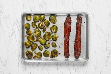 Roast Brussels Sprouts and Bacon