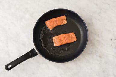COOK THE SALMON