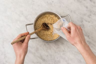 Préparer le quinoa