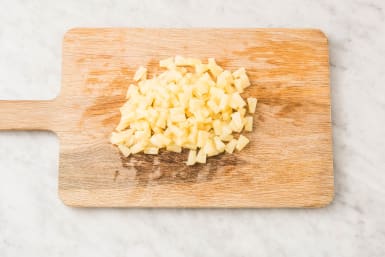 Ananas snijden