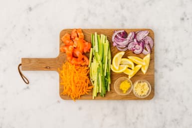 Förbered grönsaker