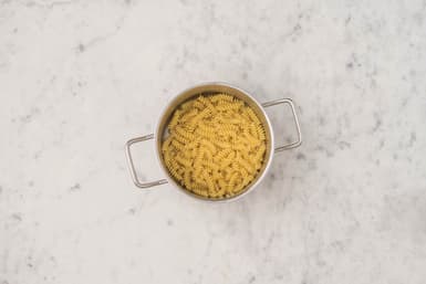Cook the pasta