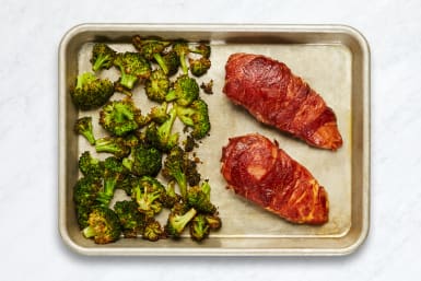 Finish Chicken and Roast Broccoli