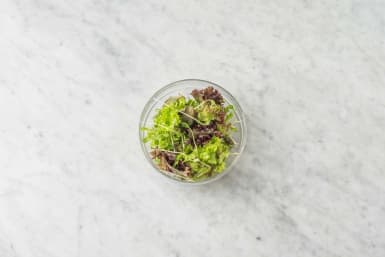 Préparer la salade