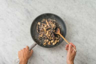 Cuisson des champignons