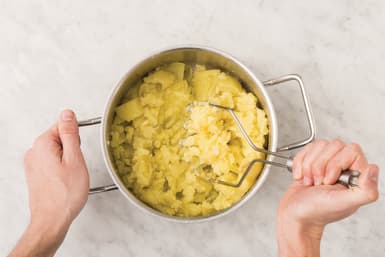 Make the Parmesan mash