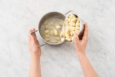 Cuire les gnocchi