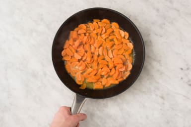 Cook carrots