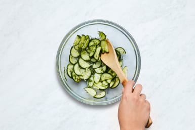 Make Cucumber Salad